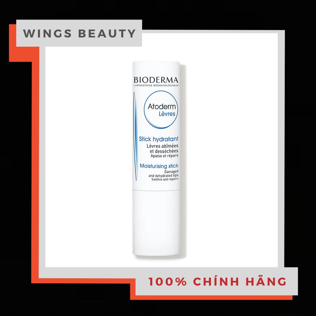 BIODERMA - Son dưỡng môi Atoderm Stick Levres 4g