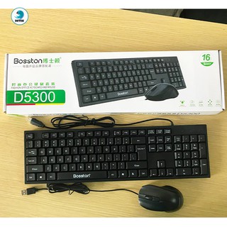 Combo chuột và bàn phím Bosston D5300