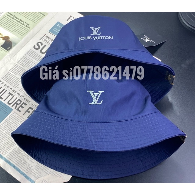 Nón bucket hàn quốc vải dù 2 mặt xinh xắn - mũ bo cụp nữ sanh chảnh thời trang