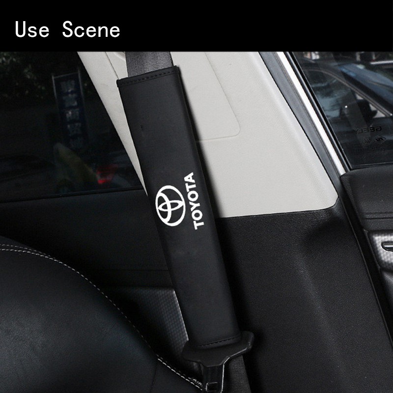 Đệm Bọc Dây Đai An Toàn Xe Hơi Toyota Vios Hilux Camry Harrier Innova Rush Yaris Alphard Hiace Fortuner Vellfire Corolla Rav4