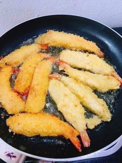 Tôm tẩm bột chiên xù