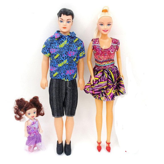 Bộ búp bê gia đình