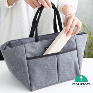 Túi giữ nhiệt, túi đựng hộp cơm giữ nhiệt cỡ lớn vải Oxford chống nước - Bag002