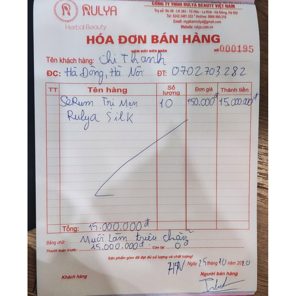 [Cao cấp] Serum Trị Mụn, Mờ Thâm RULYA SILK-ANTI ACNE | BigBuy360 - bigbuy360.vn