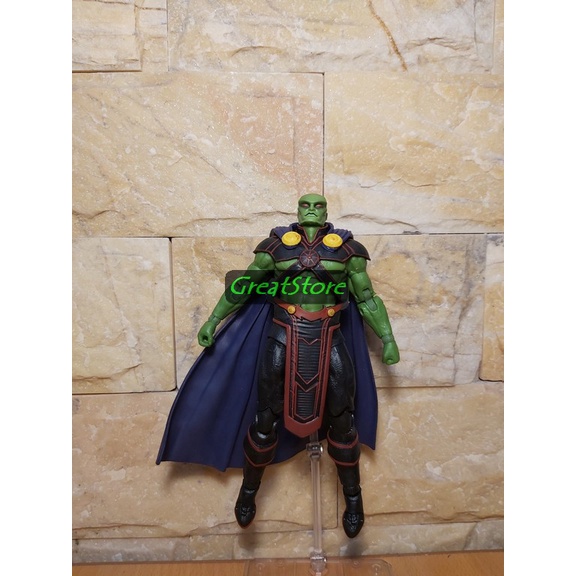 Mô hình nhân vật Martian Manhunter trong Justice League Action Figure FIGMA cử động được