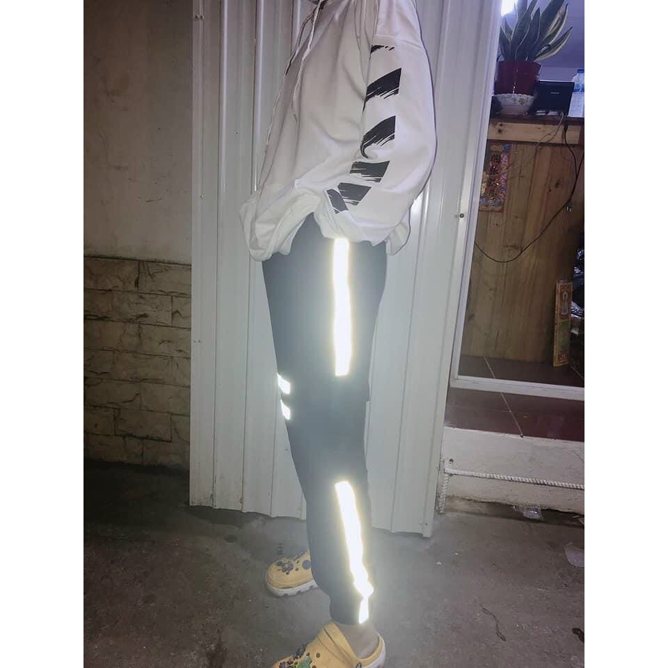 QUẦN JOGGER NAM NỮ PHẢN QUANG CỰC ĐẸP , HOT 2021