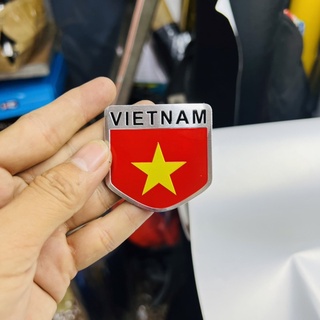 Tem nhôm cờ việt nam<giá 1 tem>