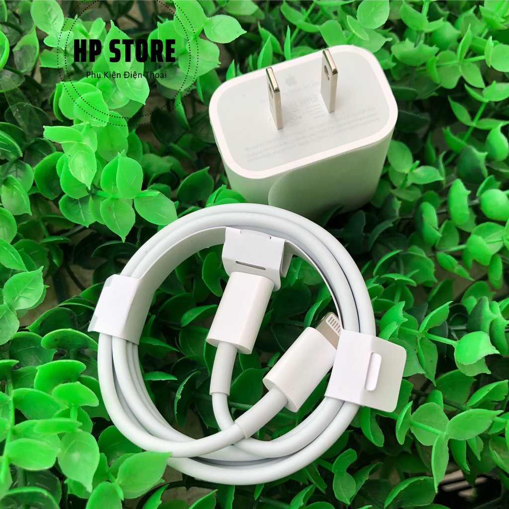 Bộ Sạc Nhanh Iphone 18w [ BH 12 Tháng ] Cáp Sạc Nhanh Usb-C to Lightning Dành Cho Iphone 11/11promax/X/XsMax/8/8Plus | BigBuy360 - bigbuy360.vn