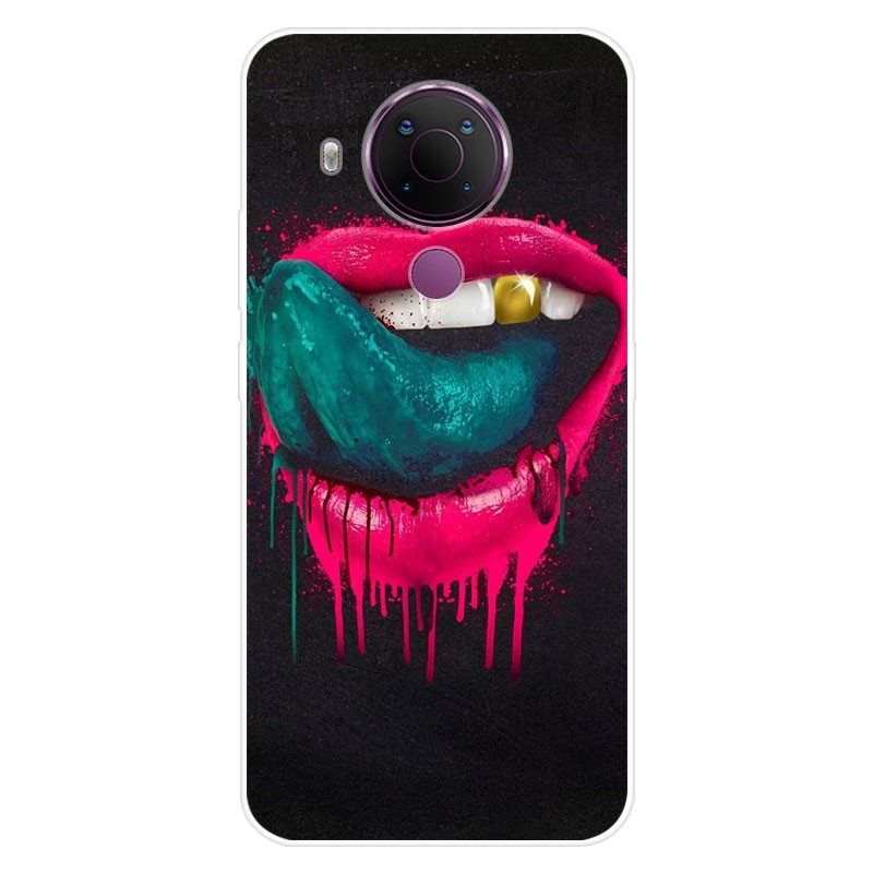 Ốp điện thoại từ TPU silicon mềm họa tiết hoạt hình dễ thương dành cho Nokia 5.4 Nokia5.4