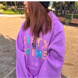 🍁Áo Hoddie Nỉ Dirty Coins Tím