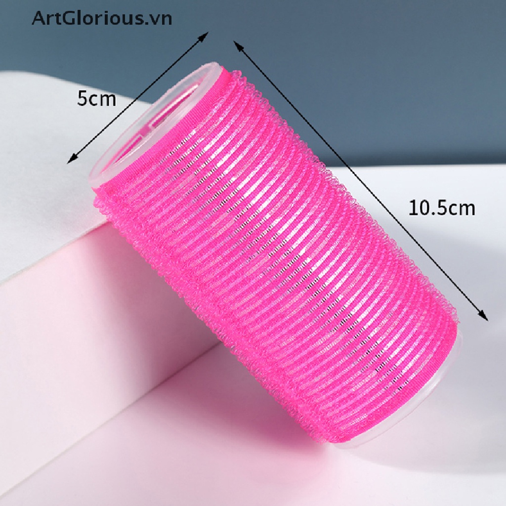 Lô Uốn Tóc Xoăn 4 Kích Thước Bằng Nhôm Artglarious Kèm Tấm Nhôm