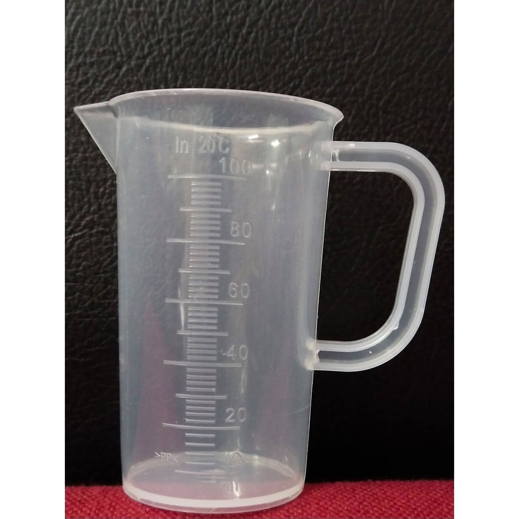 Ca đong chia vạch nhựa 100ml - Cốc đong nhựa 100ml - Ly đong nhựa 100ml - EQ baker