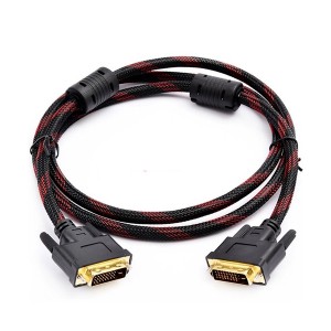 Cable DVI 1.5m (DVI-D 24+1) DÂY TRÒN TRƠN/ DÂY DÙ | WebRaoVat - webraovat.net.vn