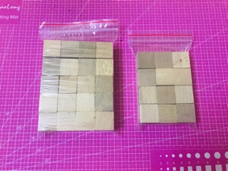 10/20/50 khối rubik mộc 2.5cm