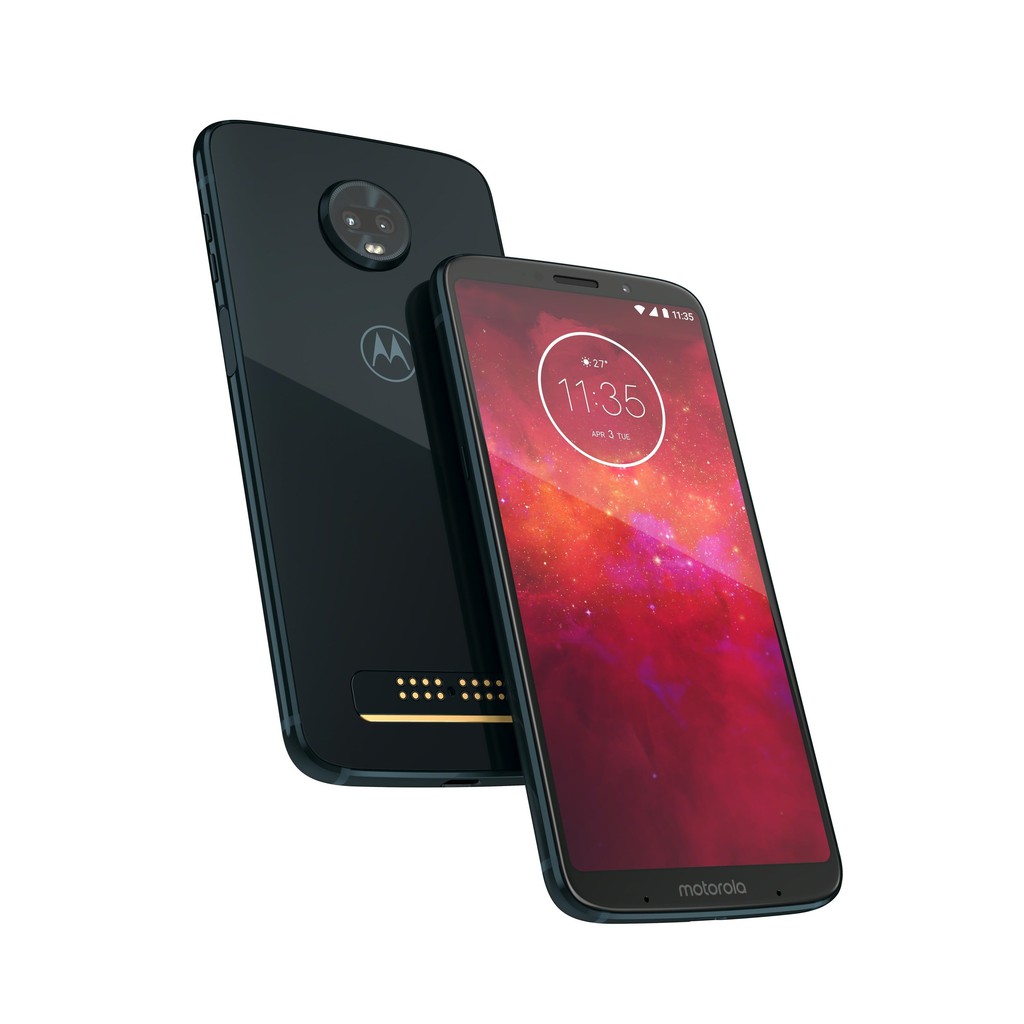 Điện Thoại Motorola Moto Z3, Bộ nhớ Ram 4/64GB, Chip Snapdragon 835, Android gốc siêu mượt - Hỗ trợ 5G