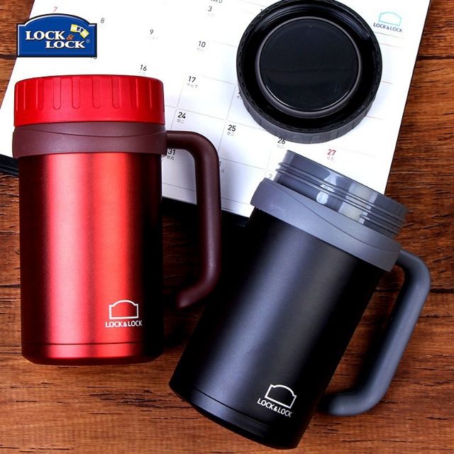 {HÀNG LOCK&LOCK CHÍNH HÃNG} Cốc giữ nhiệt 500ml_Basic Table Mug_LHC9002