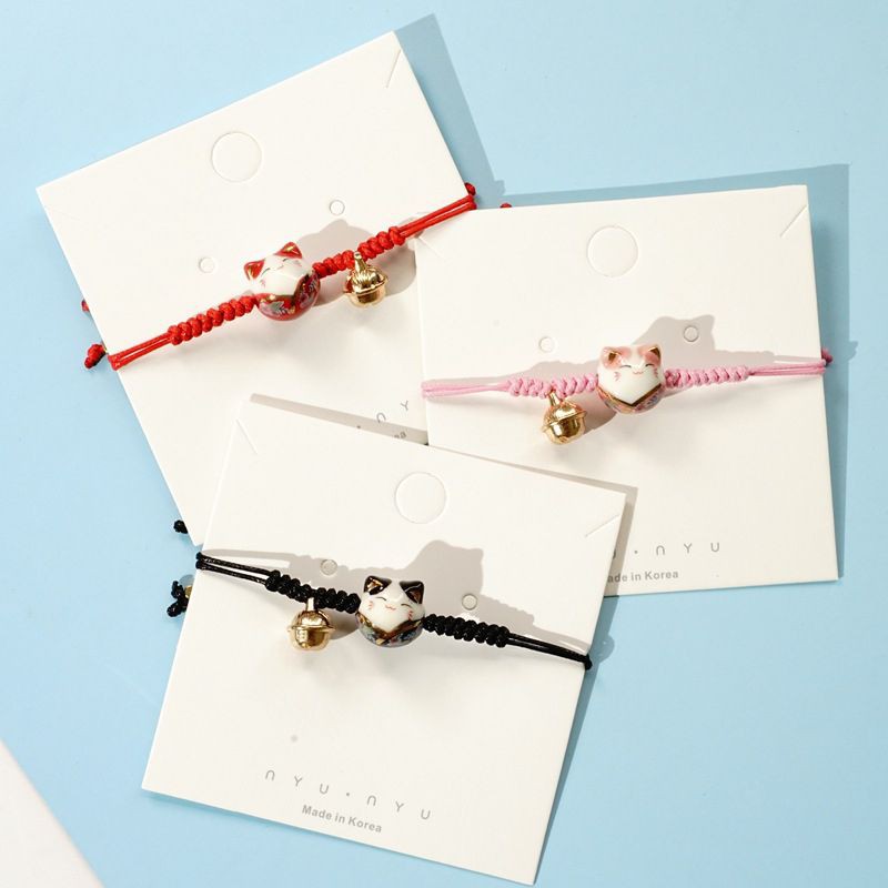 [Mã FAXANH55 giảm 10K đơn 50K] Vòng tay mèo may mắn -mèo thần tài Maneki neko | BigBuy360 - bigbuy360.vn