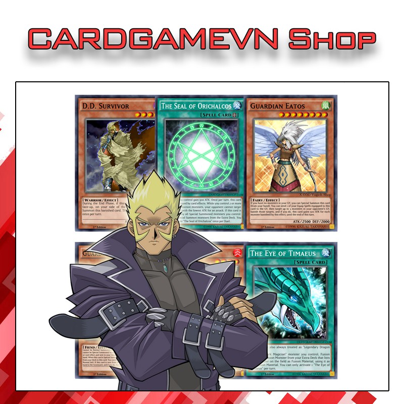 Bộ Bài Yugioh Rafael 40 lá - HT16