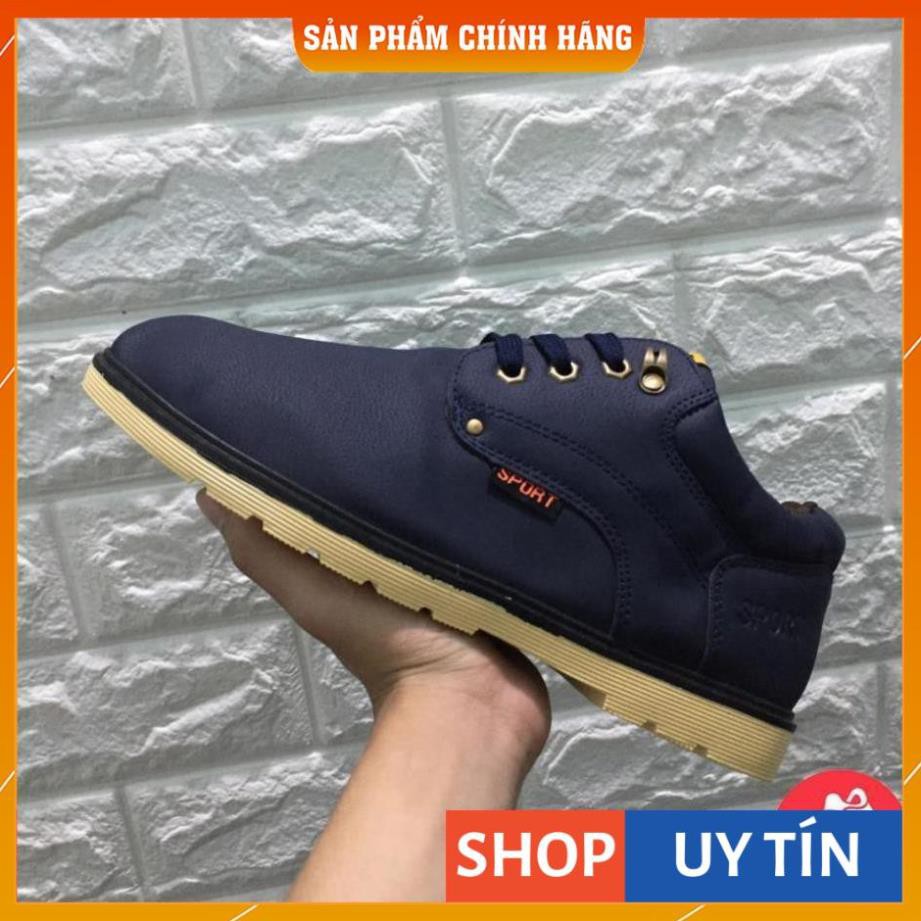 [ Hàng Cao Cấp] - Giày Thể Thao Nam Hàn Quốc 2.0 TL502 (Nâu + Xanh Đen) | BigBuy360 - bigbuy360.vn