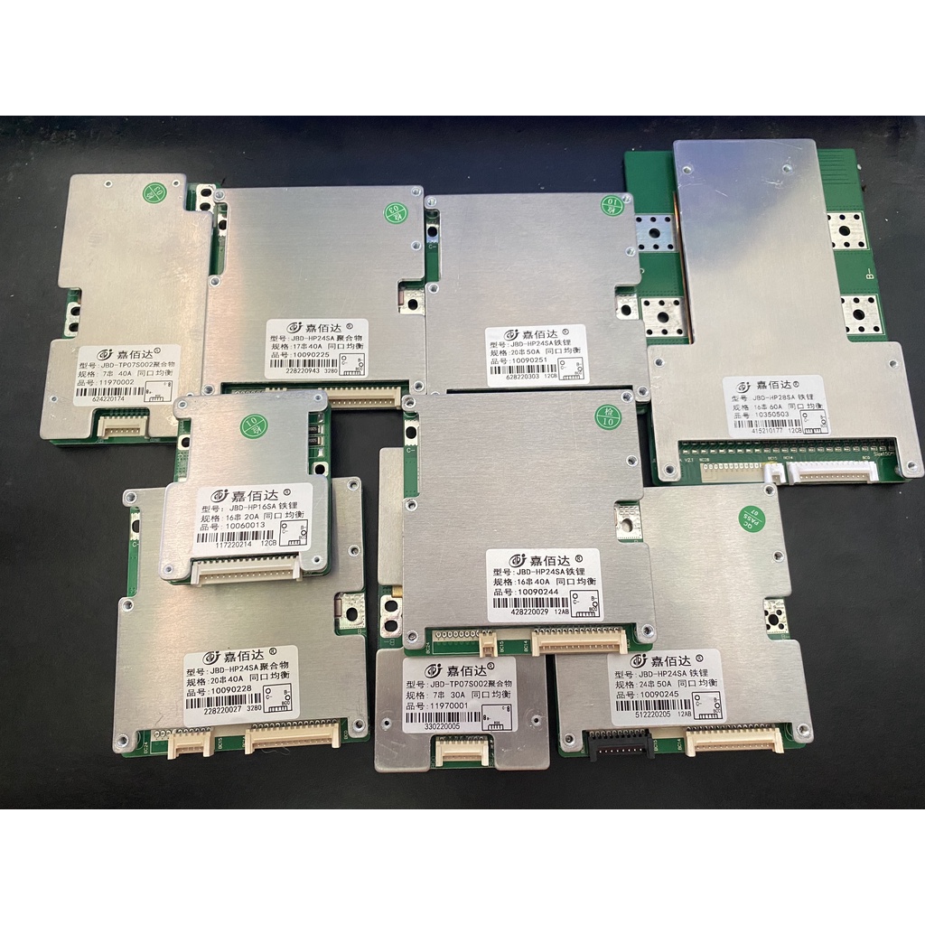 Mạch BMS bảo vệ pin li-ion 3.7V 7S,10S,13S,14S,16S,20S 48V,60V,72V