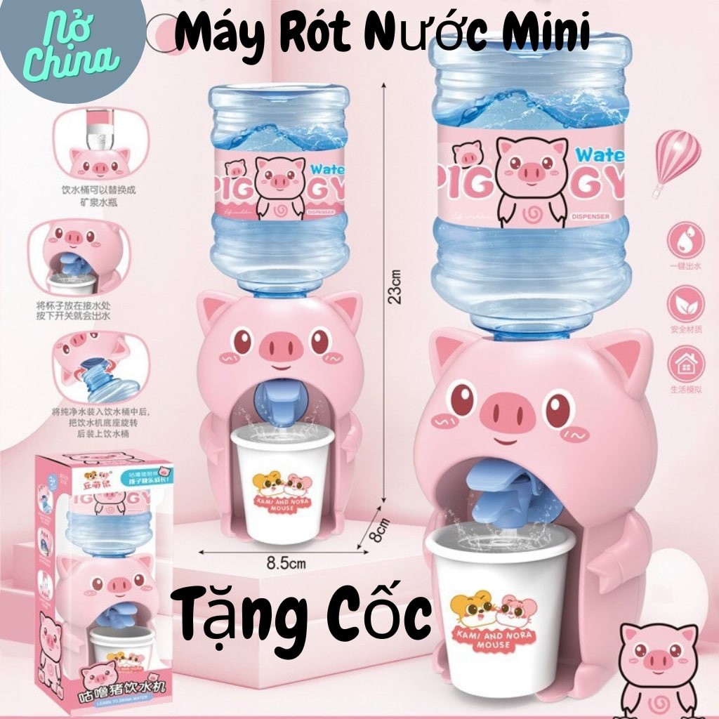 Máy rót nước tự động mini dành cho bé siêu HOT HIT 2021