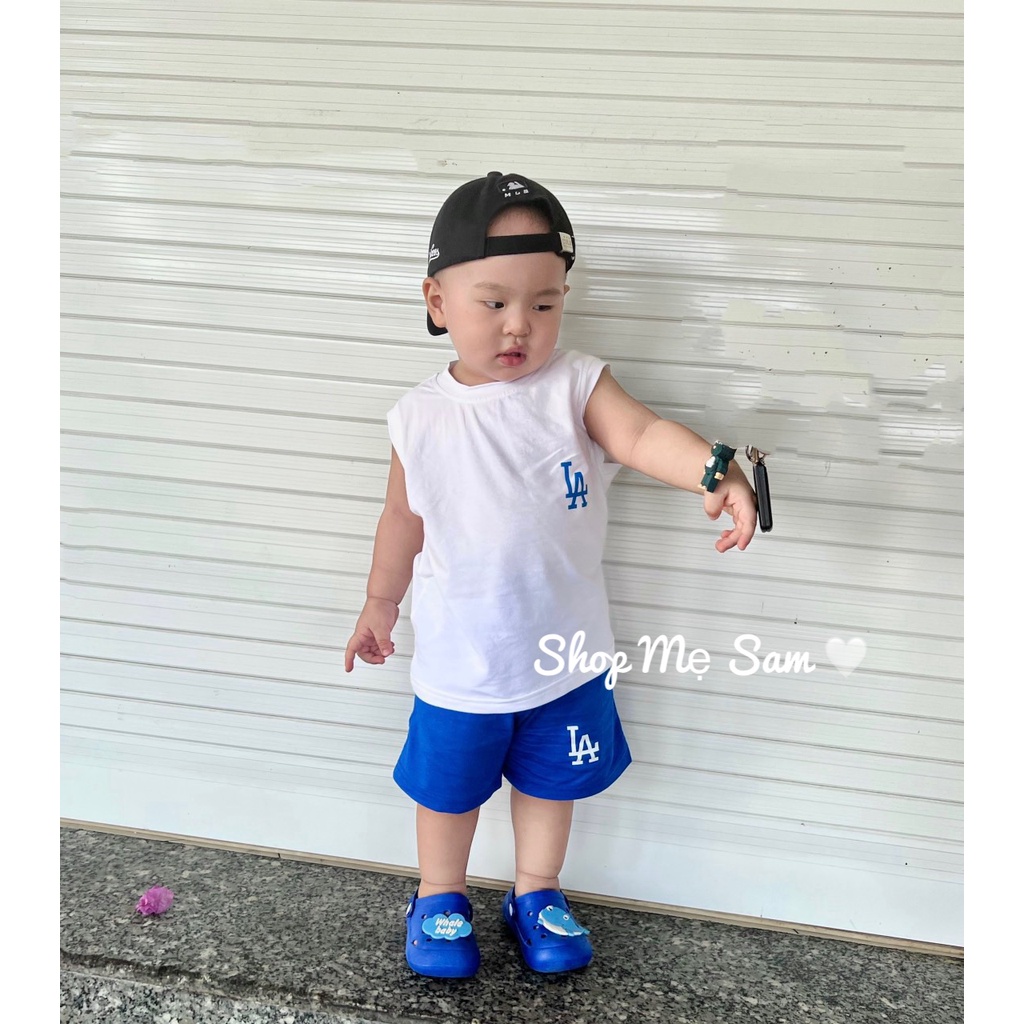 Set bộ ba lỗ LA  cho bé trai, gái ,Samyy_vn