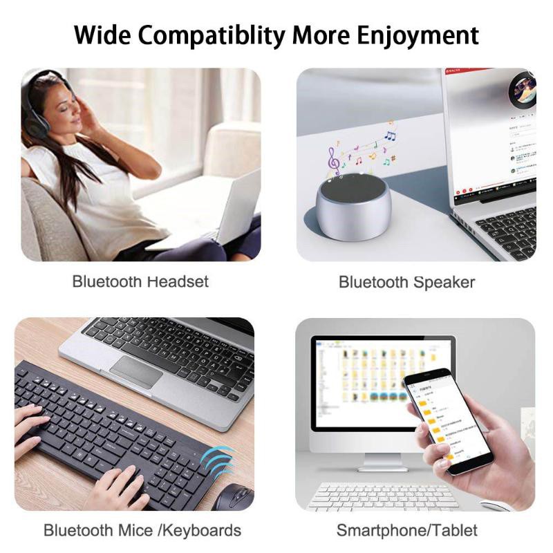 Bộ Thu Phát Tín Hiệu Bluetooth 5 Cổng Usb Cho Windows 10 8 7 | BigBuy360 - bigbuy360.vn