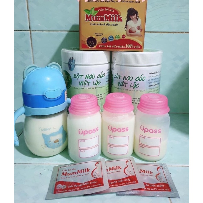 NGŨ CỐC VIỆT LỘC+ CỐM MUMMILK - LỢI SỮA SAU SINH