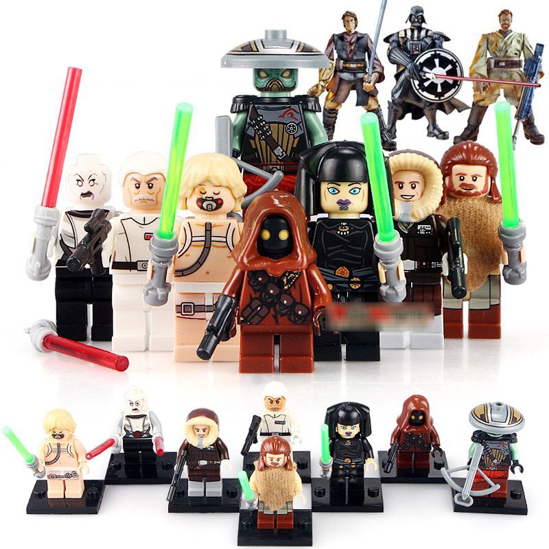 Xếp Hình Minifigures Các Nhân Vật Star Wars - Đồ Chơi Lắp Ráp Logo PG8037 [A8]