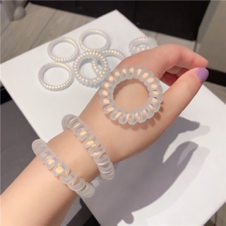 Cột Tóc Lò Xo Ánh Kim Mờ