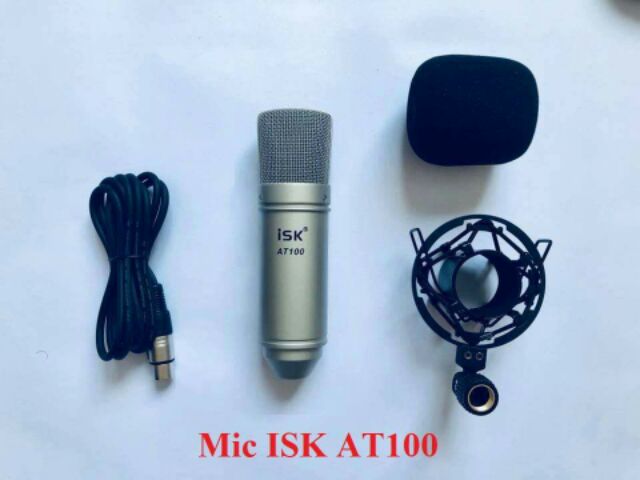 [Mã ELHACE giảm 4% đơn 300K] Combo mic ISK AT-100 và sound card XOX K10 full phụ kiện tặng tai nghe Sony