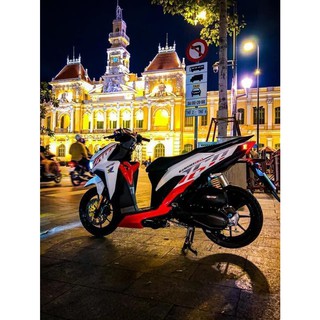 Tem Rời Vario 150 2021 Trắng Đỏ - Tặng Logo