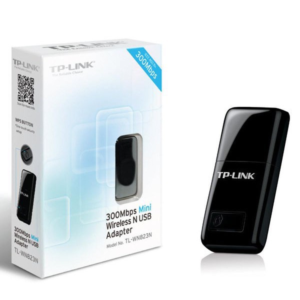 Thiết bị thu Wifi TP-Link TL-WN823N - Bộ chuyển đổi USB chuẩn N không dây Mini tốc độ 300Mbps