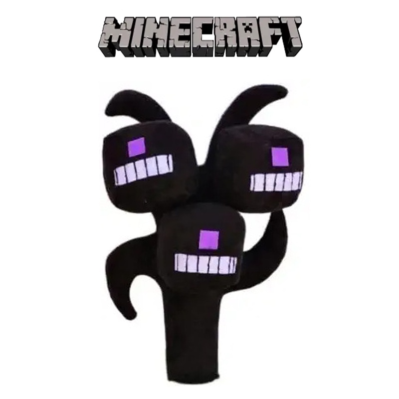 30cm Minecraft Wither Storm Plush Toy Stuffed Animal Doll Kids Birthday Xmas Gift