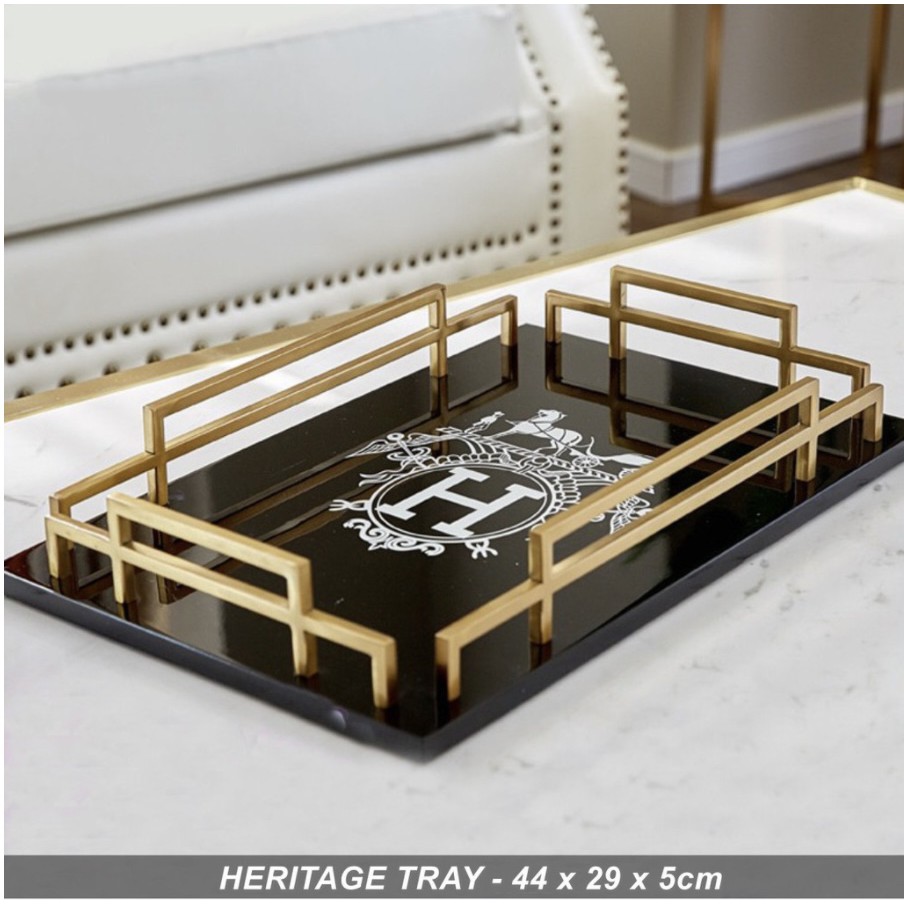 KHAY TRANG TRÍ BÀN ĂN ĐẸP MẮT HERITAGE TRAY