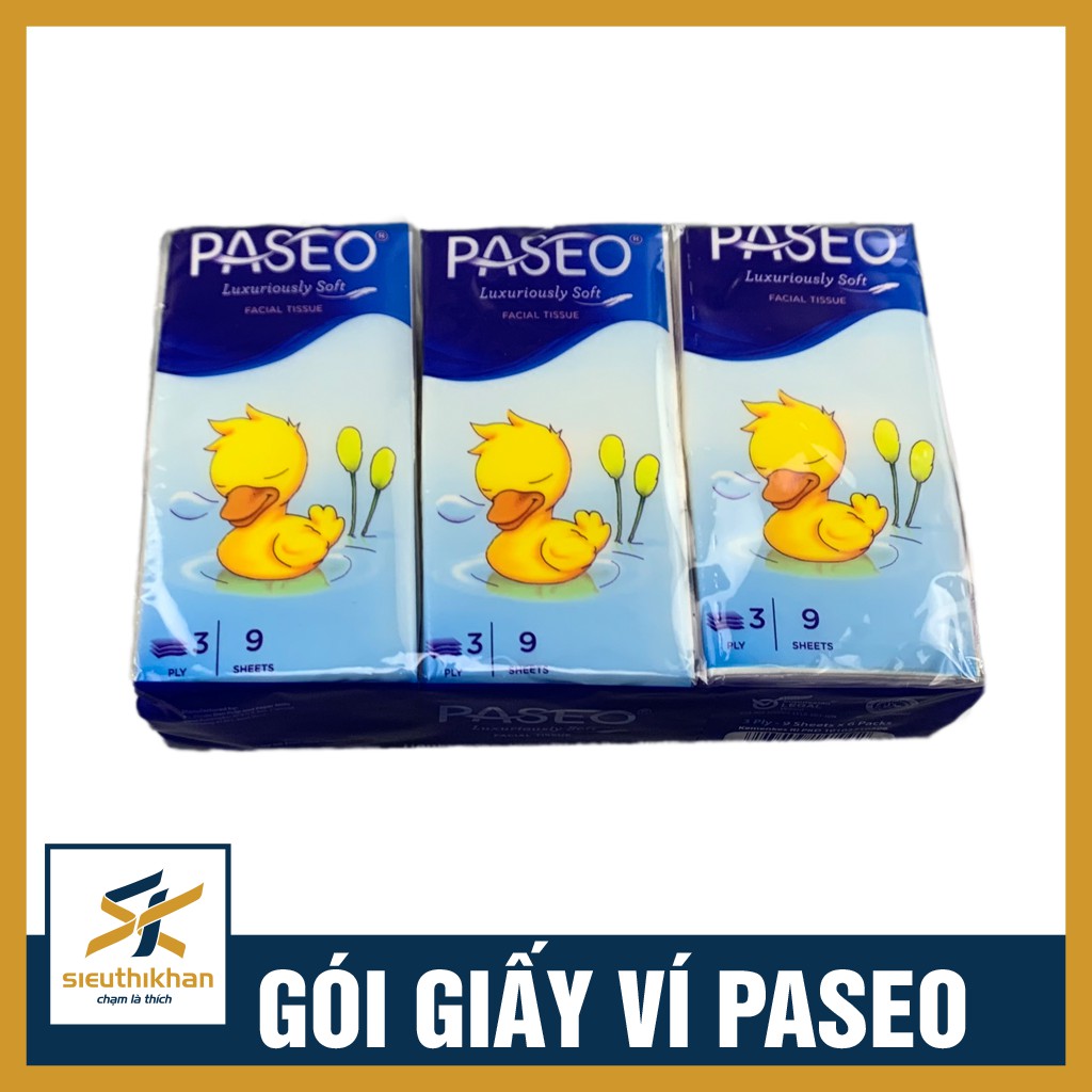 Combo 6 gói giấy ví cao cấp Paseo