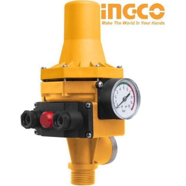 INGCO Rờ le tự động bơm nước bằng áp suất 10 Bar 10A Automatic Pump Control WAPS002