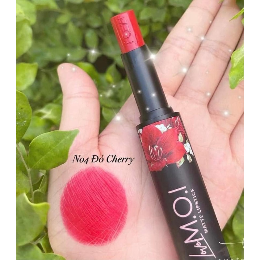 Son môi Hồ Ngọc Hà BST son thỏi LOVE M.O.I BY THÙY TIÊN phiên bản 2022 - MOI Cosmetics