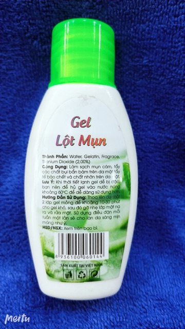 Gel lột mụn Huyền Khang 60g an toàn, hiệu quả