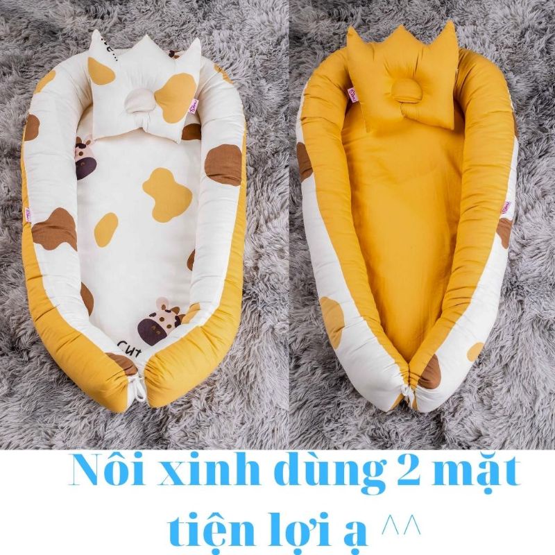 Nôi vải cho bé⭐Nôi nằm ngủ chung giường cho bé sơ sinh thương hiệu Meri⭐