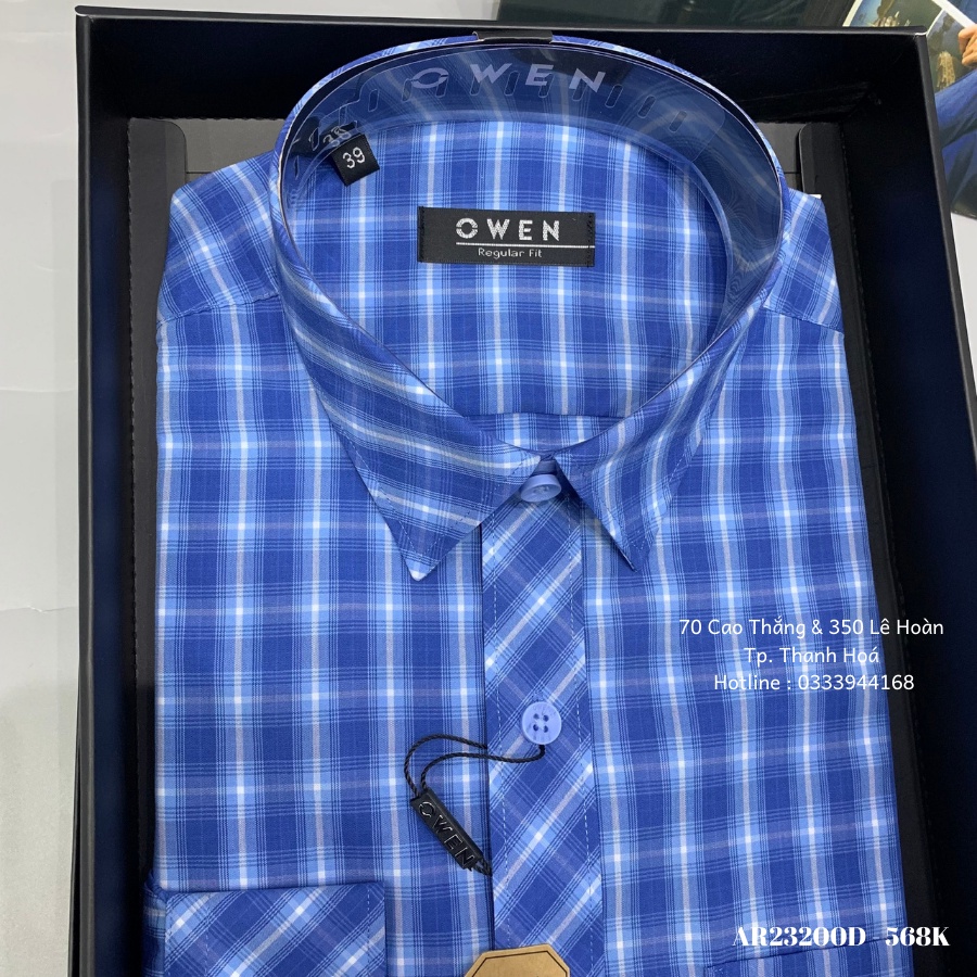 OWEN - Áo sơ mi dài tay Owen - Hàng mới về - AR23200D