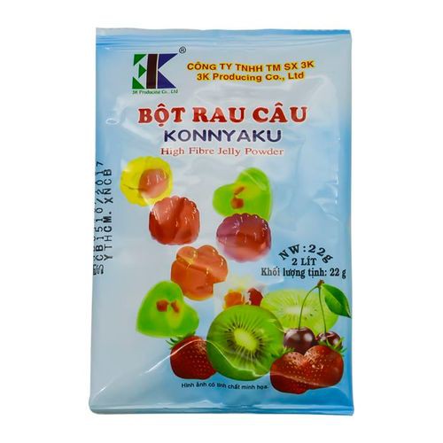 Bột rau câu konnyaku 22g 3k