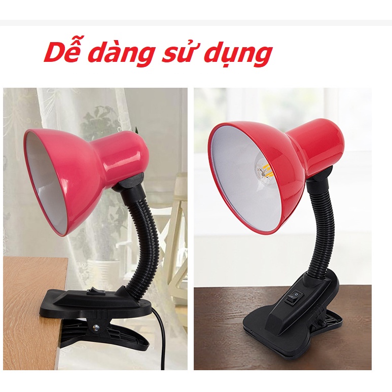 ĐÈN KẸP BÀN - Bóng LED CHỐNG CẬN