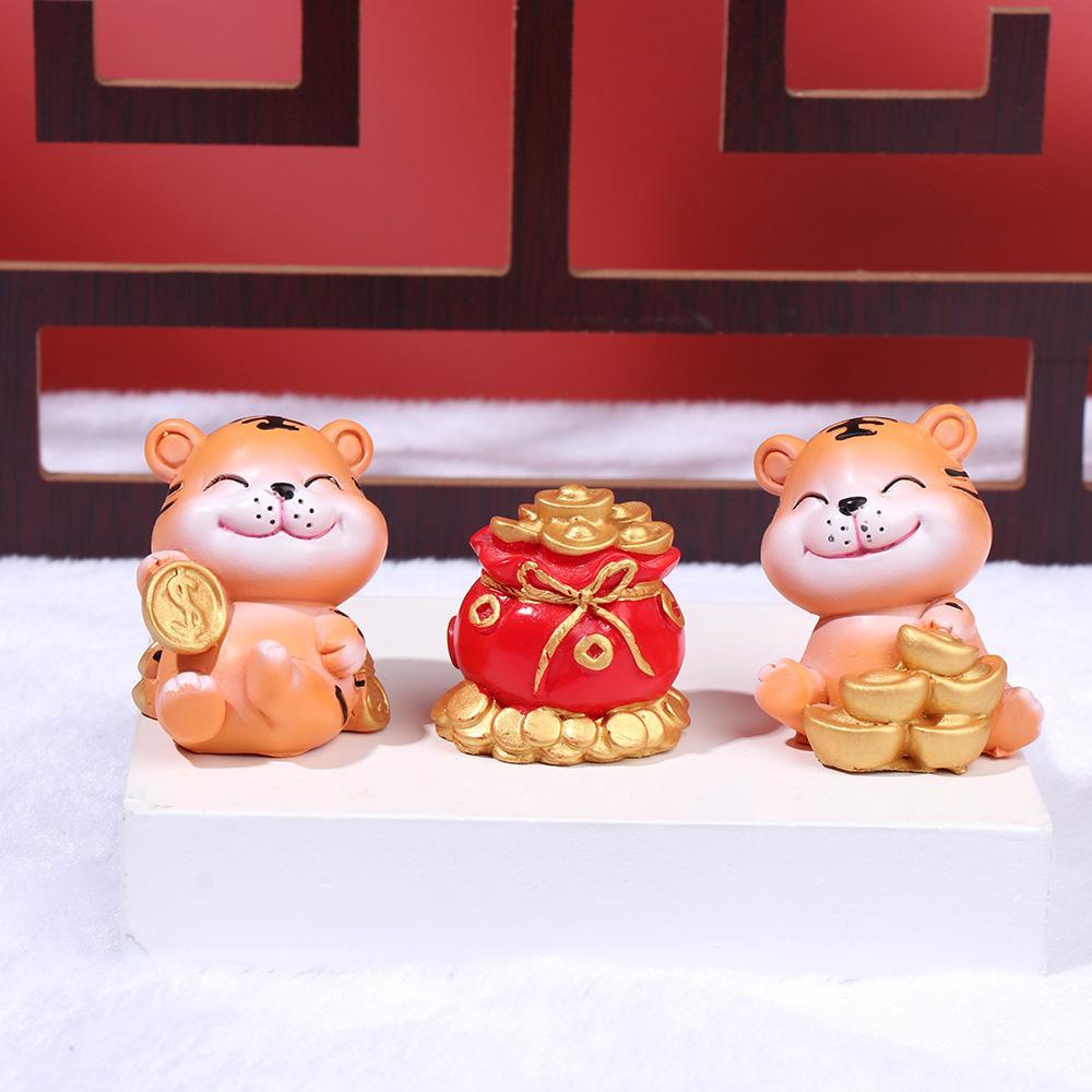 Đồ trang trí Chú Hổ Mini Trang Trí Tiểu Cảnh