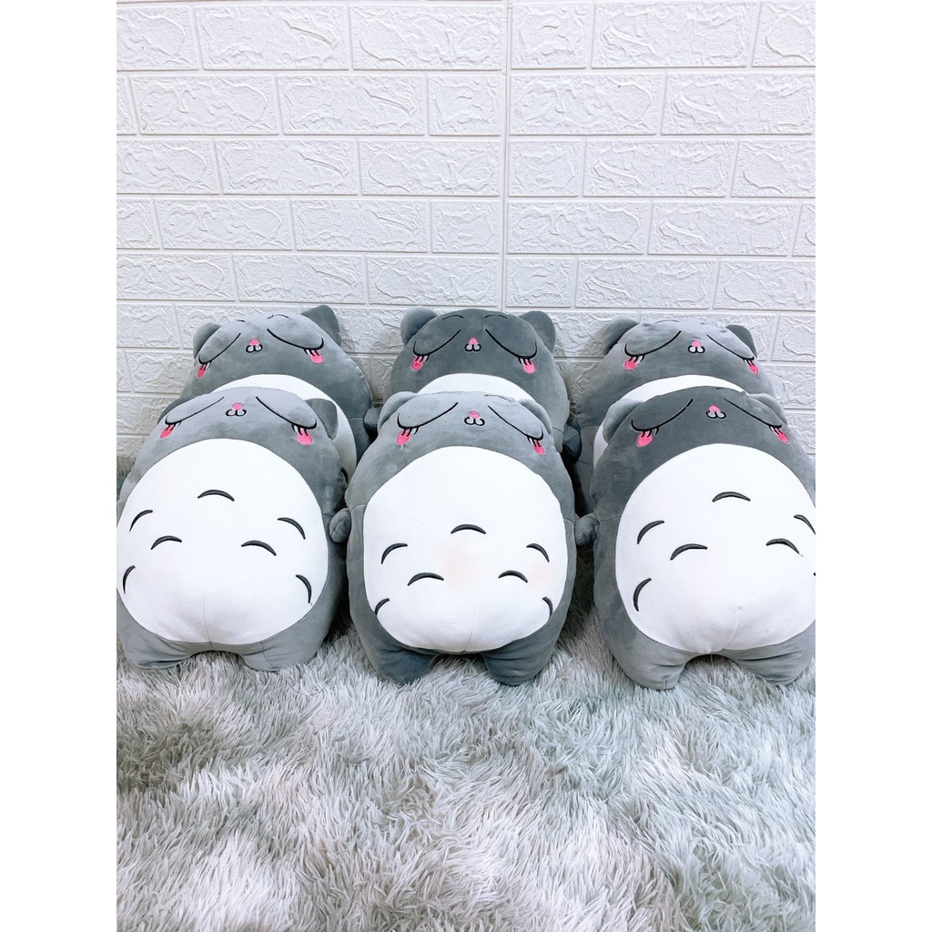 Gấu Bông Gối Ôm Totoro Cảm Xúc co dãn 4 chiều Mềm Mịn