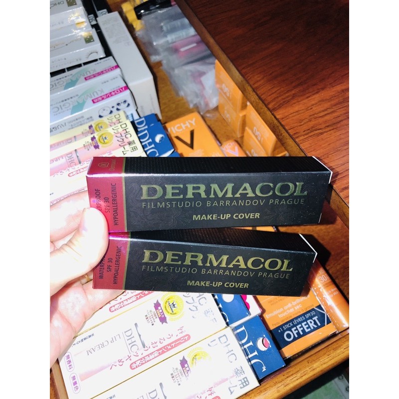 KEM NỀN CHE KHUYẾT ĐIỂM DERMACOL MAKE-UP COVER