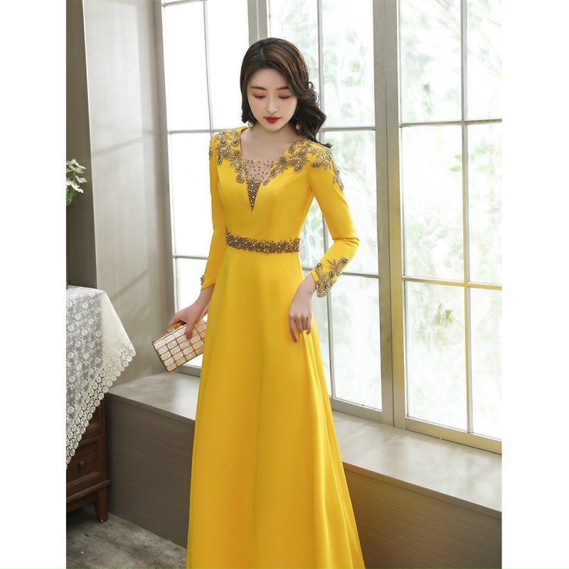 Đầm dạ hội dự tiệc cao cấp ngắm nhìn đắm say QCNP3451