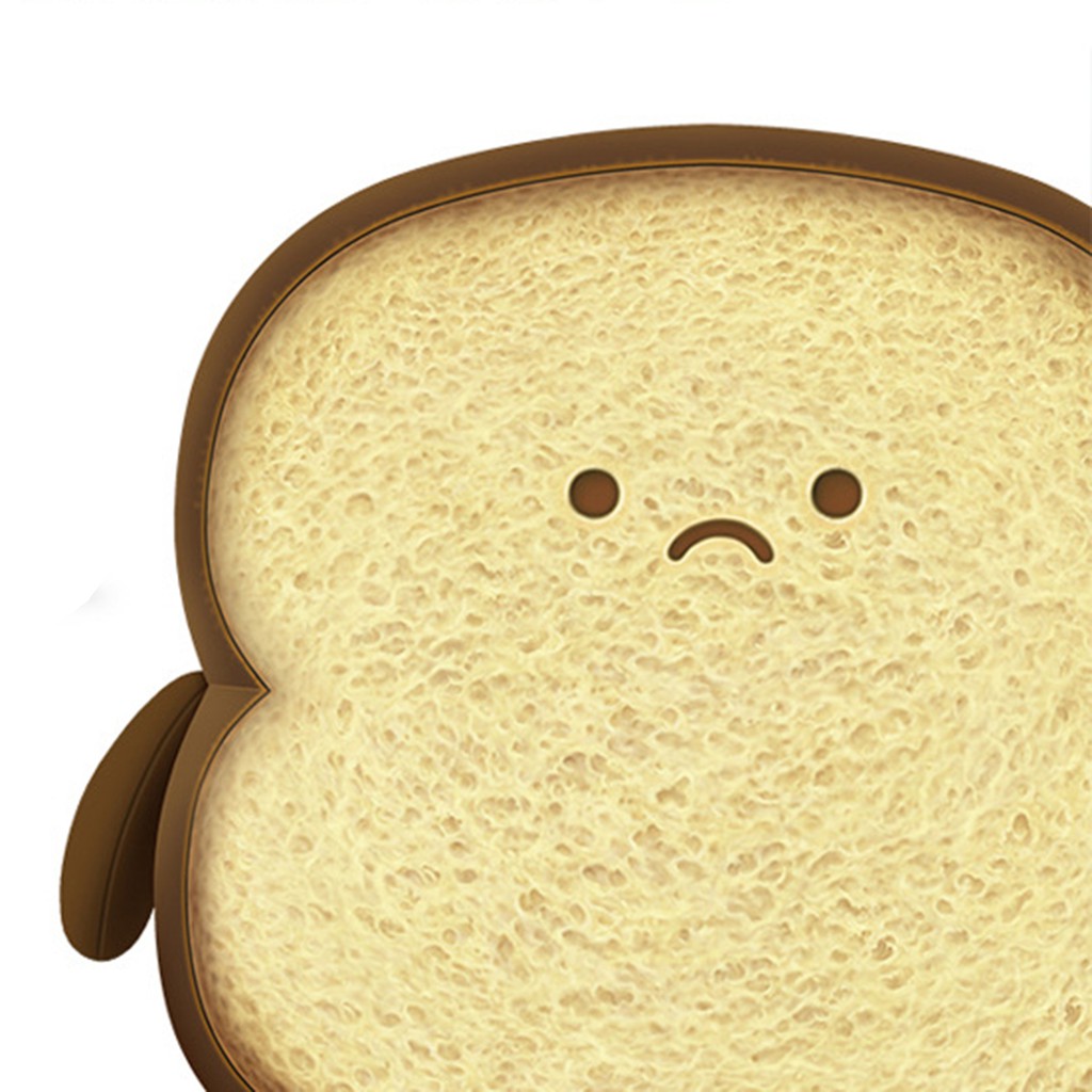 Gối hình bánh mì nhồi bông kiểu dáng đáng yêu