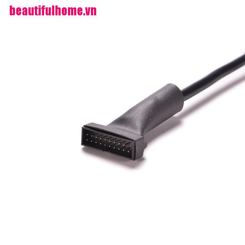Đầu Chuyển Đổi Usb 2.0 9pin Female Sang 20pin Usb 3.0