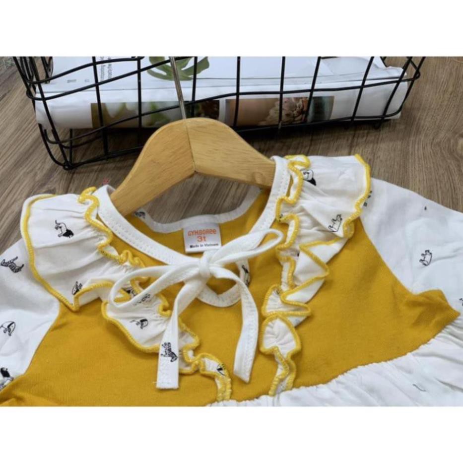 Bộ dài tay dáng babydoll thun cotton xuất khẩu mềm đẹp cho bé từ 11 đến 23kg - Bộ quần áo bé gái - My Store - My Store